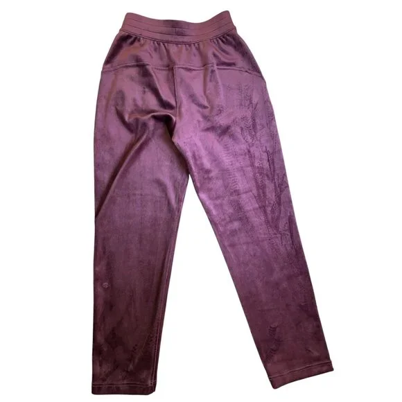 Lululemon Align Velvet Soft Jogger Pants Burgundy Xxs - Picture 12 of 12